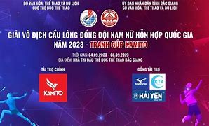 Lịch Thi Đấu Giải Cầu Lông Việt Nam Mở Rộng 2023