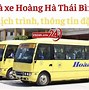 Lịch Trình Xe Hoàng Hà Yên Nghĩa Thái Bình